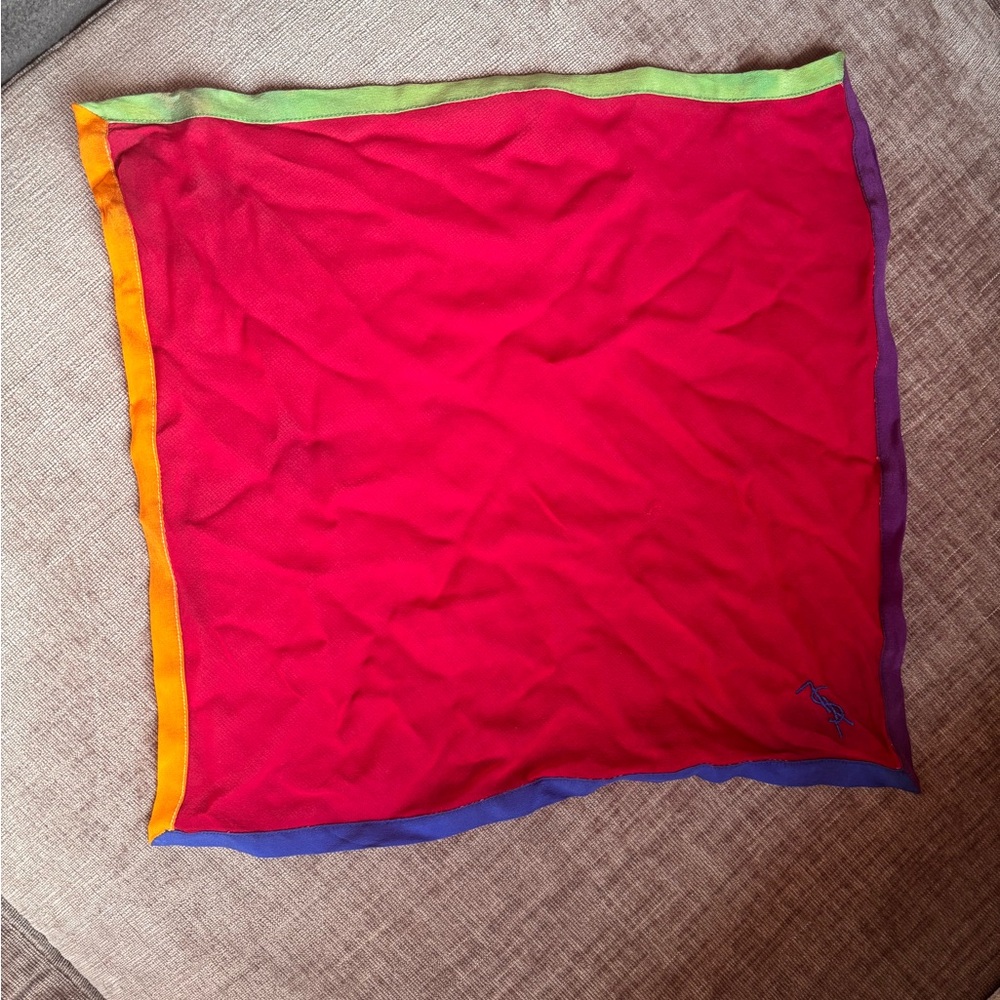YSL Square Scarf